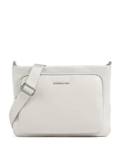 Mellow Leather Umhängetasche genarbtes Kalbsleder creme