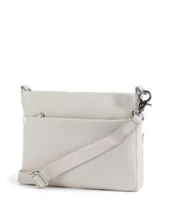 Mellow Leather Umhängetasche genarbtes Kalbsleder creme