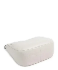 Mellow Leather Umhängetasche genarbtes Kalbsleder creme