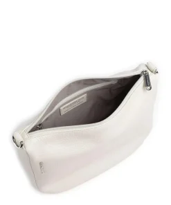 Mellow Leather Umhängetasche genarbtes Kalbsleder creme