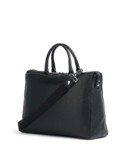 Mellow Urban Aktentasche 14″ genarbtes Kalbsleder schwarz