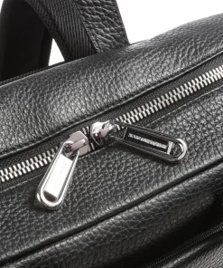 Mellow Urban Rucksack 13″ genarbtes Kalbsleder schwarz