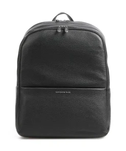 Mellow Urban Rucksack 13″ genarbtes Kalbsleder schwarz