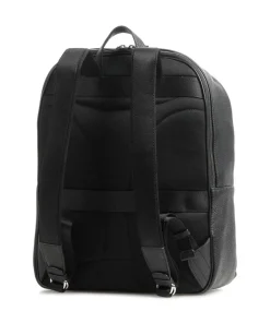 Mellow Urban Rucksack 13″ genarbtes Kalbsleder schwarz