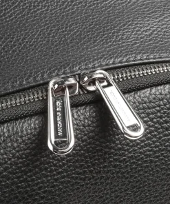 Mellow Urban Rucksack 13″ genarbtes Kalbsleder schwarz