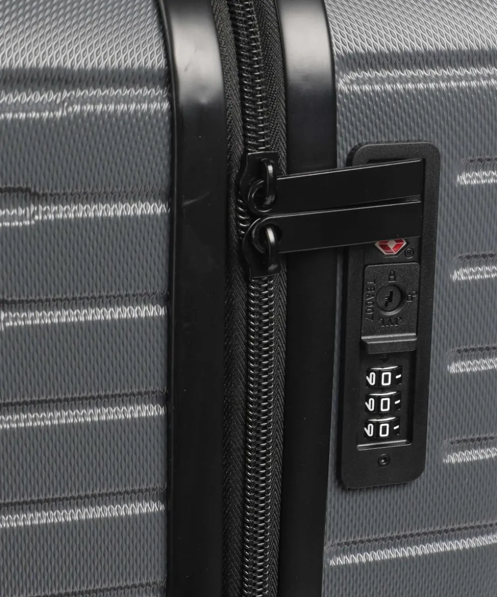 Mercury 4-Rollen Trolley grau 55 cm