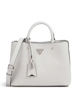 Meridian Handtasche Lederimitat creme