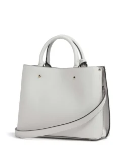 Meridian Handtasche Lederimitat creme