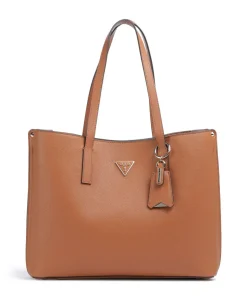 Meridian Shopper Lederimitat cognac