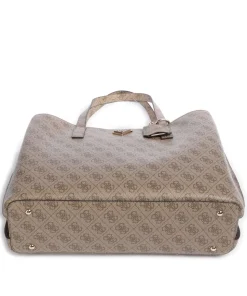 Meridian Shopper Lederimitat hellbraun