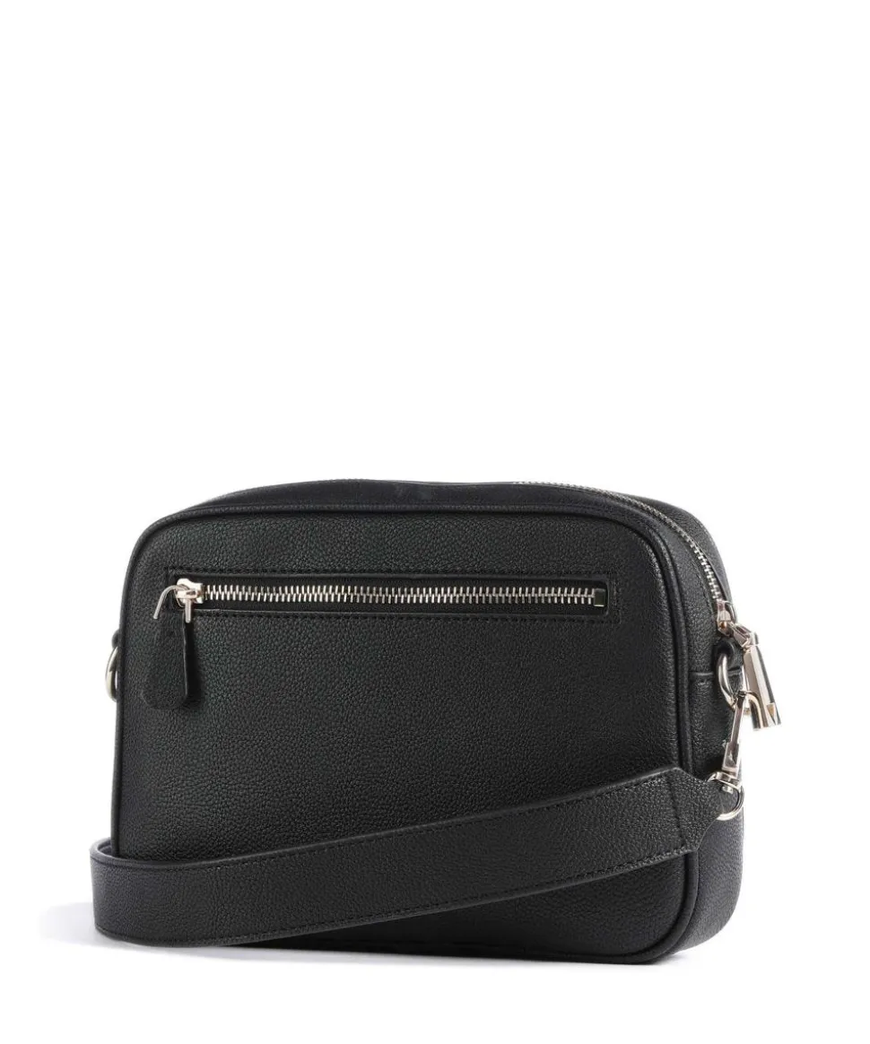 Meridian Umhängetasche Lederimitat schwarz