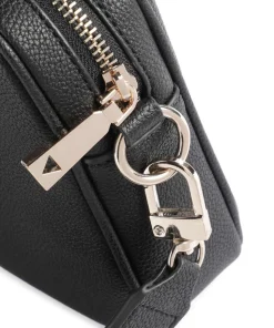 Meridian Umhängetasche Lederimitat schwarz