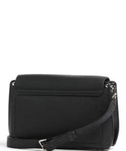 Meridian Umhängetasche Lederimitat schwarz