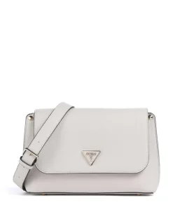 Meridian Umhängetasche Lederimitat elfenbein