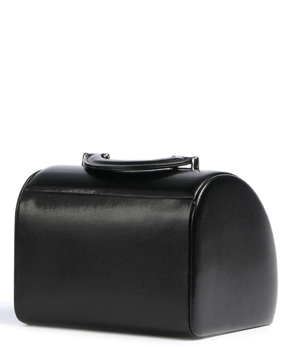 Merino 4 Etagen Schmuckkasten Lederimitat schwarz