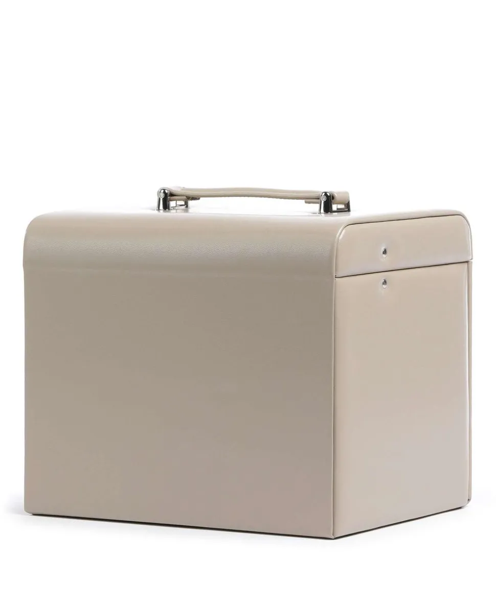 Merino Moda Schmuckkasten Lederimitat beige