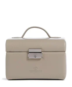 Merino Moda Schmuckkasten Lederimitat beige