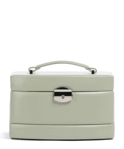 Merino Moda Schmuckkasten Lederimitat pistazie