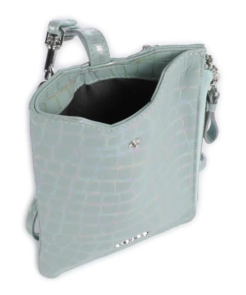 Mermaid Handytasche fein genarbtes Rindsleder mintgrün