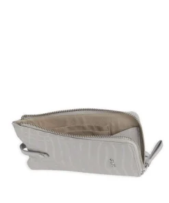 Mermaid Handytasche fein genarbtes Rindsleder hellgrau