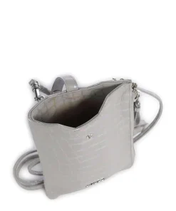 Mermaid Handytasche fein genarbtes Rindsleder hellgrau