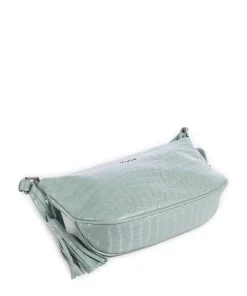 Mermaid Umhängetasche geprägtes Leder mintgrün