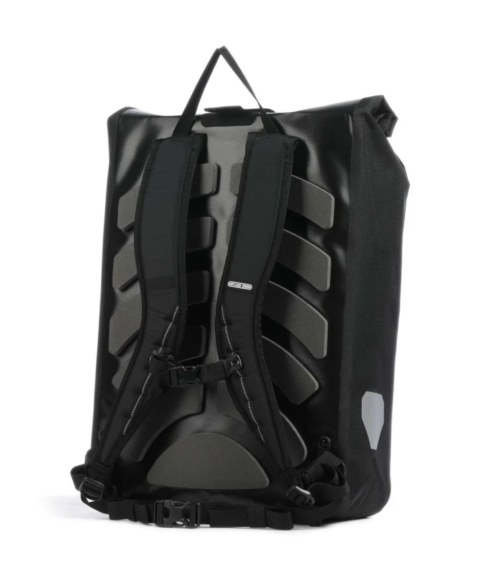 Messenger-Bag Rolltop Rucksack Cordura Nylon schwarz