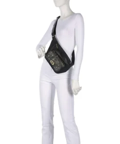 Metal Memory Gürteltasche genarbtes Rindsleder schwarz