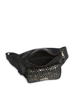 Metal Memory Gürteltasche genarbtes Rindsleder schwarz