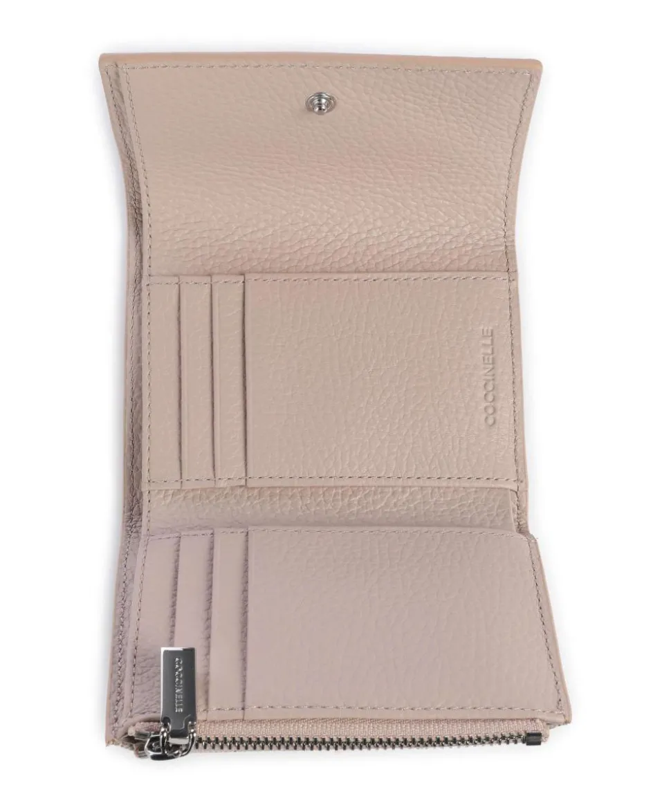 Metallic Monogram Geldbörse Canvas mehrfarbig