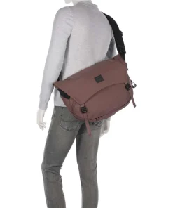 Metron 18 Kuriertasche 16″ recyceltes Polyester karamellbraun