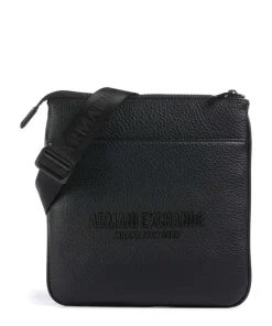 Miami Umhängetasche Lederimitat schwarz