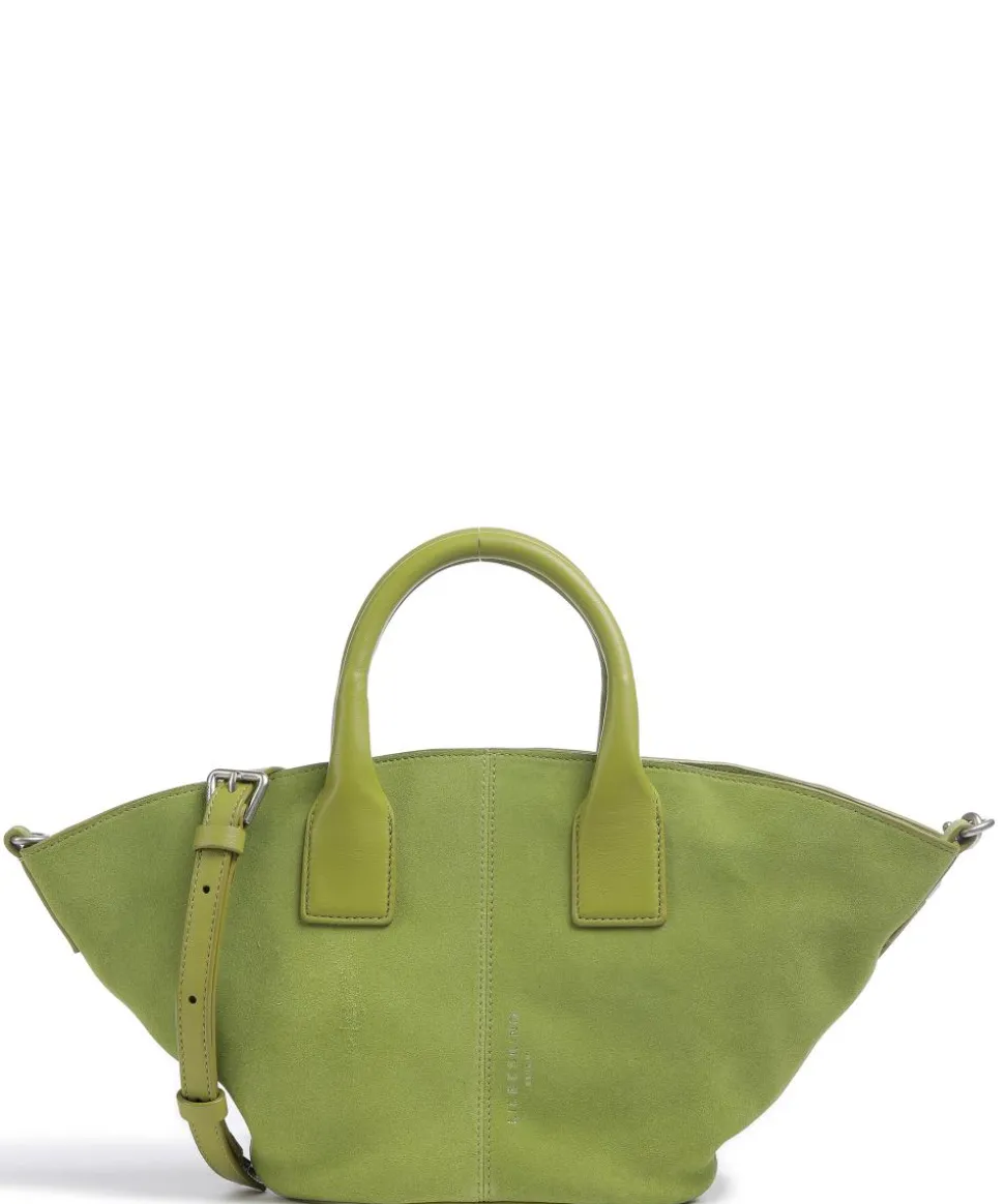 Mica Promo Suede S Handtasche aufgerautes Leder olivgrün