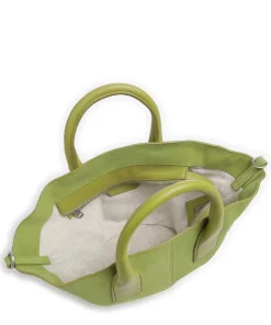 Mica Promo Suede S Handtasche aufgerautes Leder olivgrün