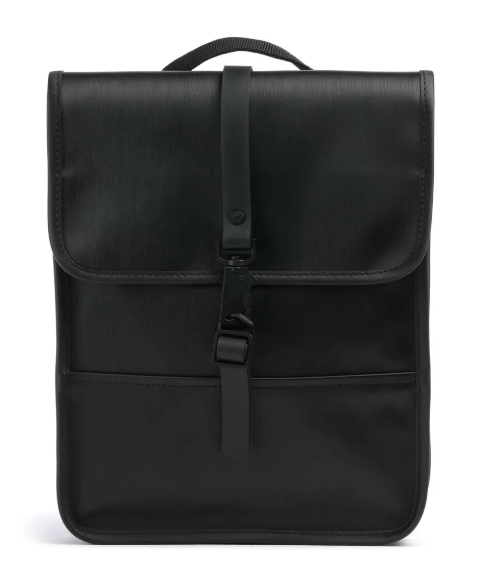 Micro Rucksack Polyurethane, Polyester schwarz