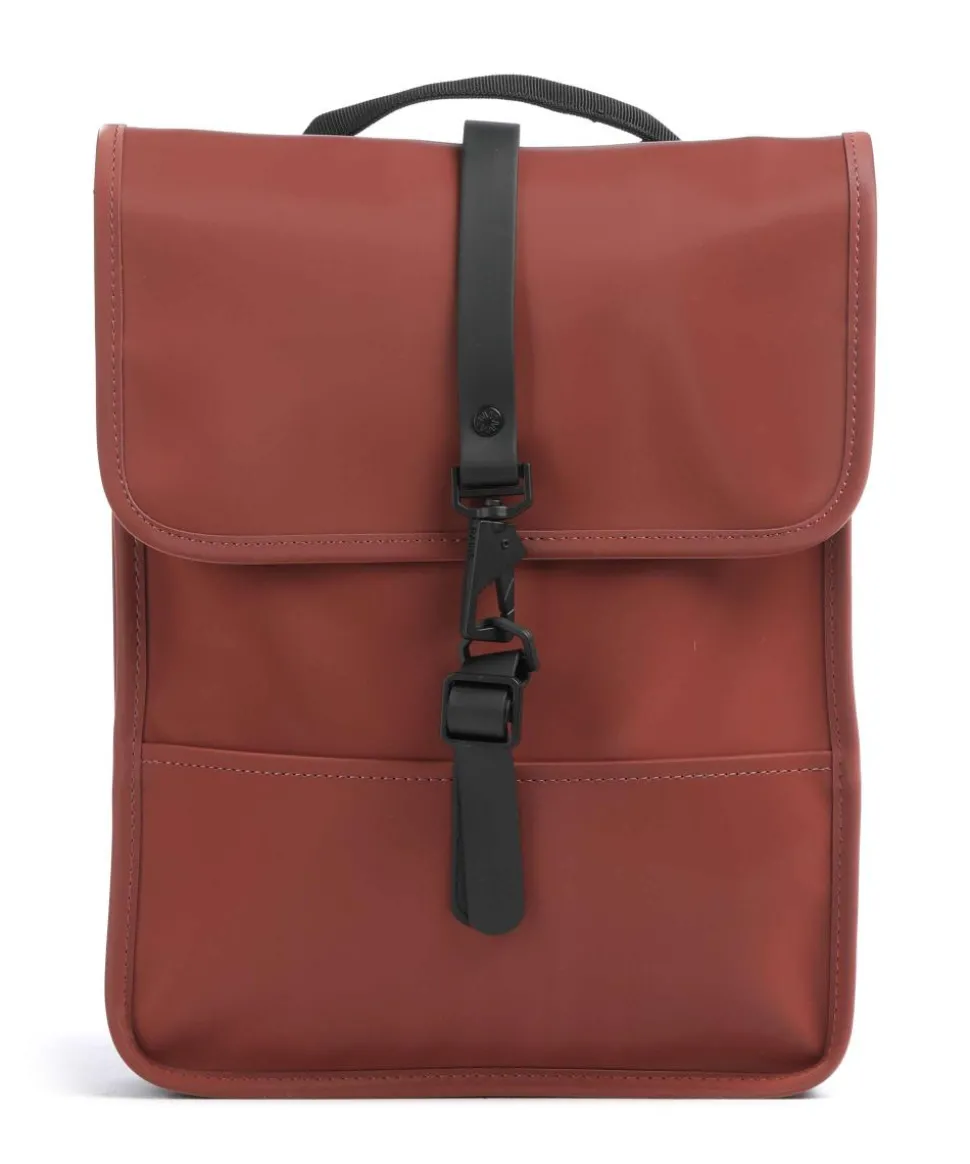 Micro Rucksack Polyurethane, Polyester rot