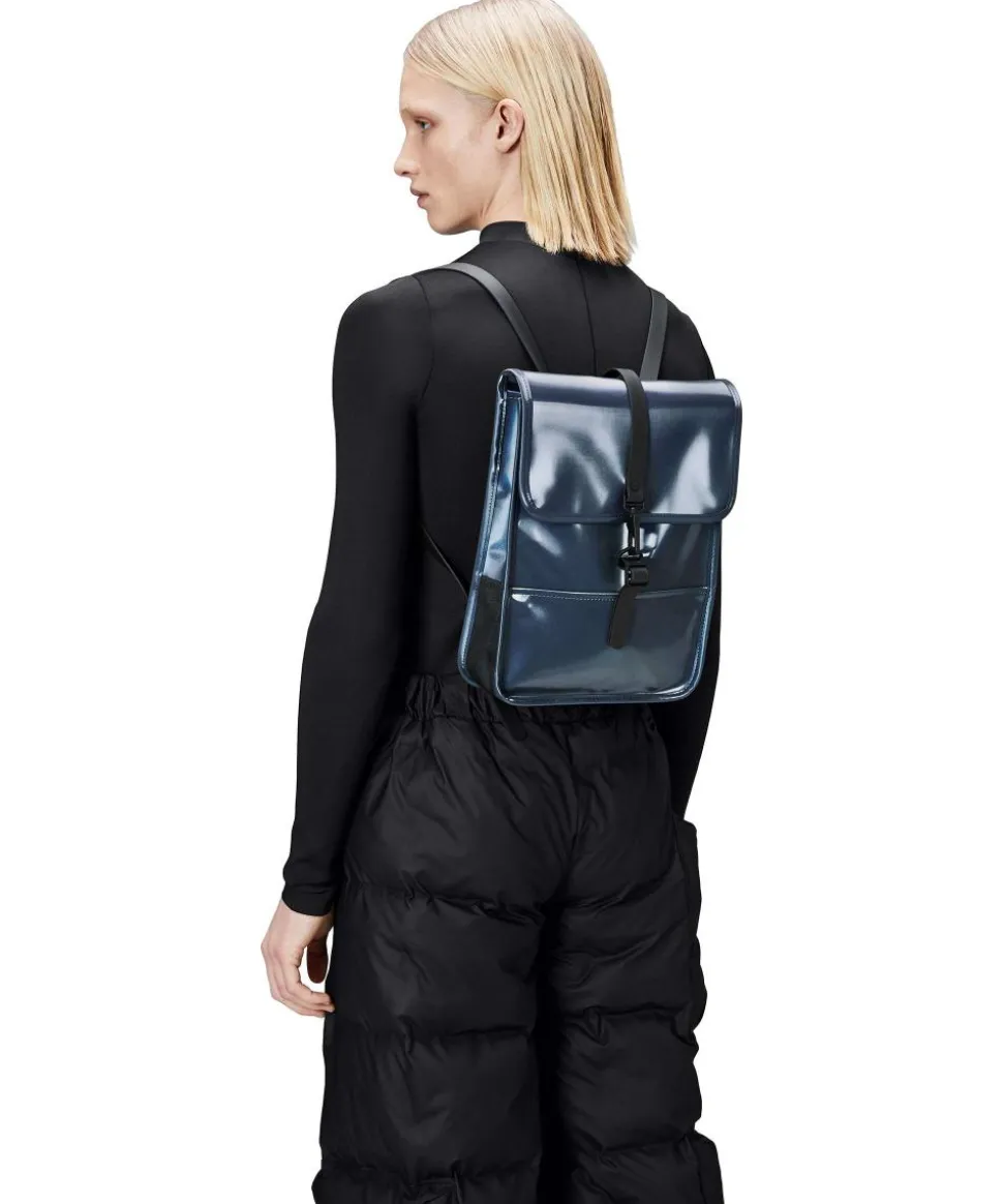 Micro Rucksack Polyurethane, Polyester rot