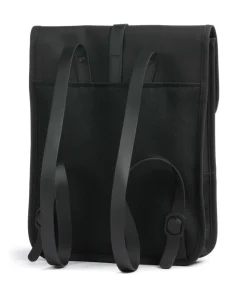 Micro Rucksack Polyurethane, Polyester schwarz
