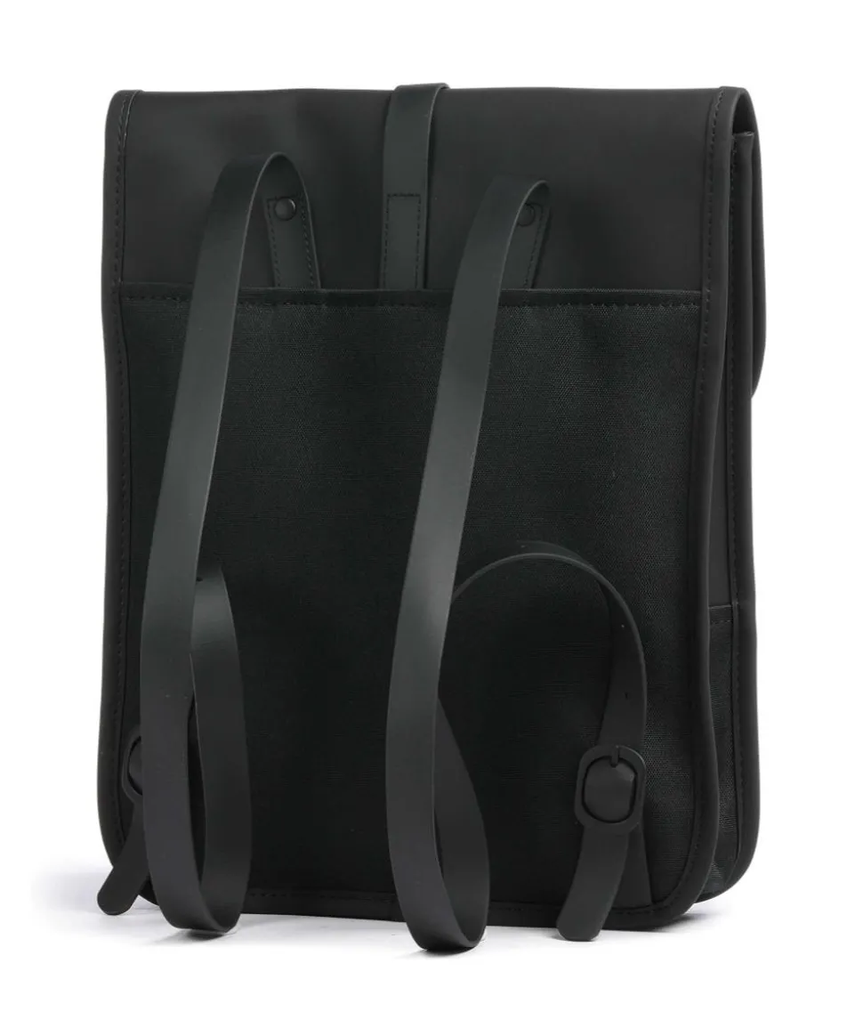 Micro Rucksack Polyurethane, Polyester schwarz