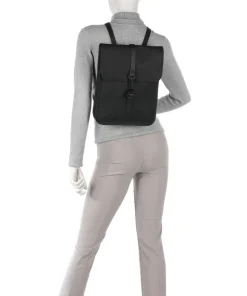 Micro Rucksack Polyurethane, Polyester schwarz