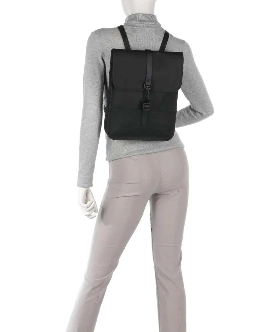 Micro Rucksack Polyurethane, Polyester schwarz