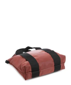 Micro Shopper Polyester, Polyurethane dunkelrot