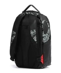 Midnight Raceway Grafitti Rucksack 13″ Kunststoff schwarz