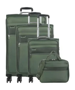 Miigo 4-Rollen Trolley Set grün 4-tlg.