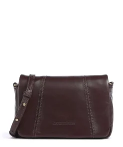 Mila Icon Silky Umhängetasche Lammleder wein