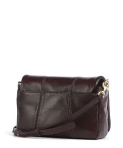 Mila Icon Silky Umhängetasche Lammleder wein