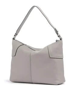 Mila Tokyo Sheep M Beuteltasche Schafsleder grau