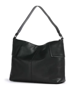 Mila Tokyo Sheep M Beuteltasche Schafsleder schwarz