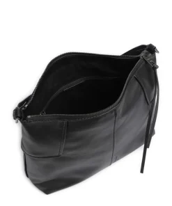 Mila Tokyo Sheep M Beuteltasche Schafsleder schwarz