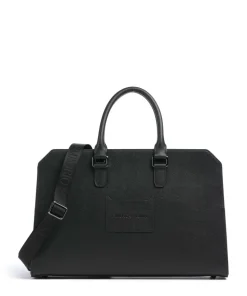 Milano Aktentasche 14″ genarbtes Rindsleder schwarz